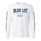 PRE-ORDER NOW! Blue Lot® All White for 5 Long Sleeve Tee - Small